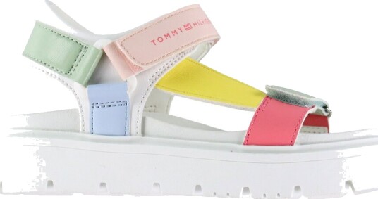 Tommy Hilfiger Sandaler   Claire   Hvit m. Flerfarget   Tommy Hilfiger   30   Sandals