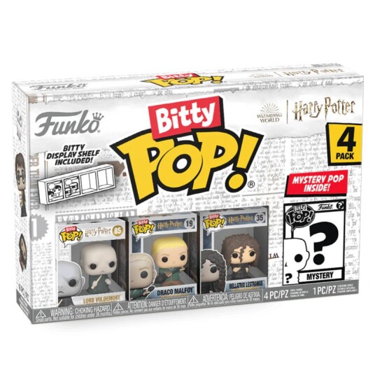 Funko Bitty Pop! Harry Potter Voldemort figurer 4-pakning