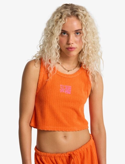 Billabong Good Vibes Tank Orange M