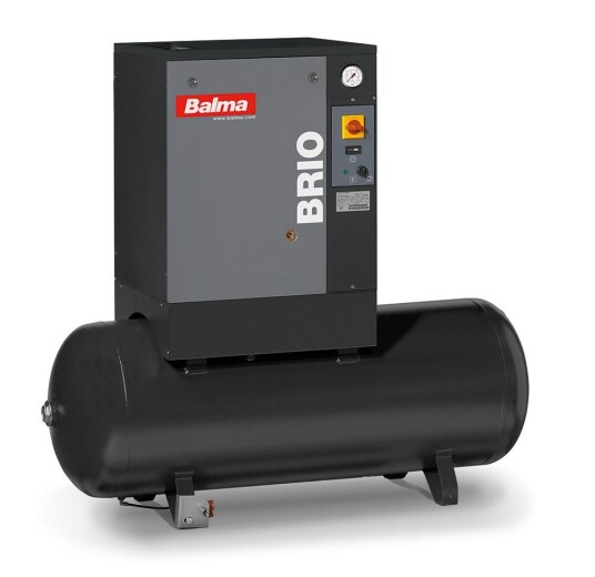 Balma Skruekompressor Brio 2.2, 10 Bar, 200 L Balma Skruekompressor Brio 2.2, 10 Bar, 200 L