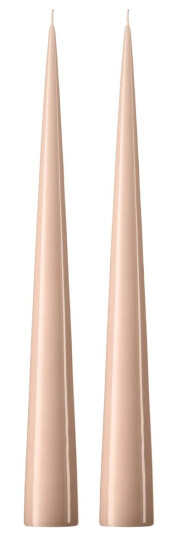 Ester & Erik kjeglelys 37 cm 2-stk. lakket Ice latte 11-0