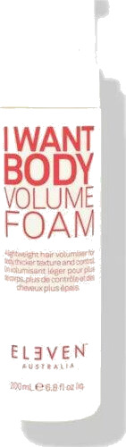 Eleven Australia I Want Body Volume Foam 200 ml Hårskum Eleven Australia I Want Body Volume Foam 200 ml Hårskum