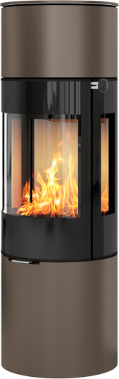 Rais Viva l 140 mocca vedovn med sideglass og glassdør