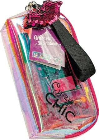 Clementoni Crazy Chic Holografisk Sminkeveske 7 Deler 6+ År