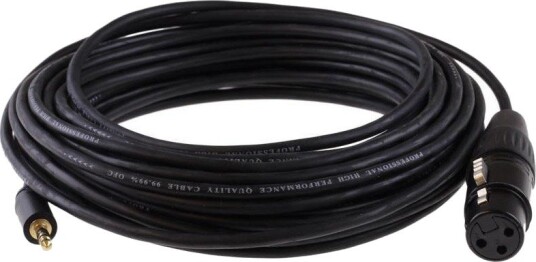 MERCODAN Minijack 3.5mm, male to XLR