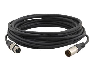 KRAMER C-XLQM/XLQF Series Quad Style Cable - mikrofonforlengelseskabel - 0.3 m