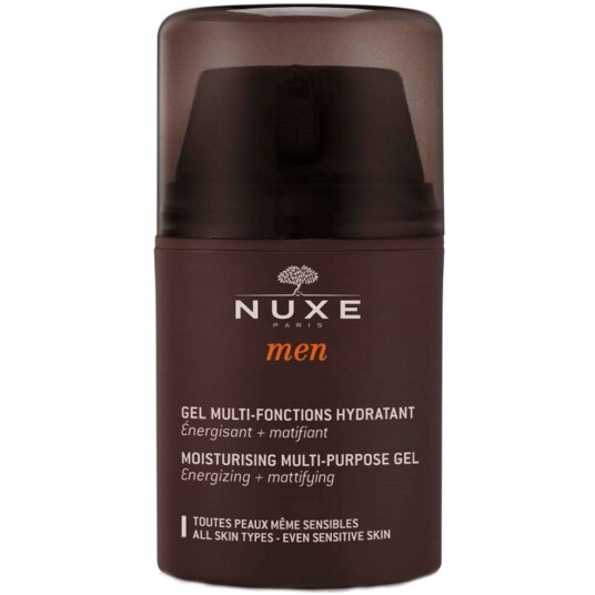 Nuxe Men Fuktighetsgivende Gel 50 ml - Mattende og Nærende Ansiktsgel for Alle Hudtyper