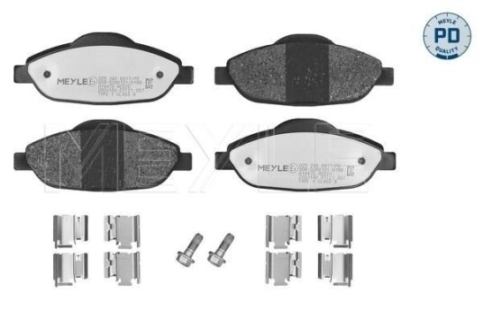 Bremseklosser MEYLE 025 246 6017/PD