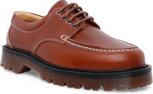 Garment Project Pete Moc Toe Brown Leather Brown 46 Garment Project Pete Moc Toe Brown Leather Brown 46