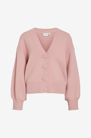 Vila - Kardigan ViRadia L/S Rose - Rosa
