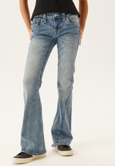 True Religion Crystal Joey Lr Flare Big T True Religion Crystal Joey Lr Flare Big T
