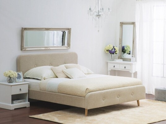 Rennes Dobbeltseng 180 \| 200 cm Beige