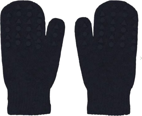 Antiskli votter i bomull Navy Blue