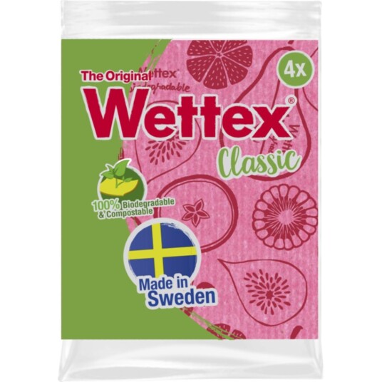 Oppvaskklut Wettex Classic farget 4 stk.