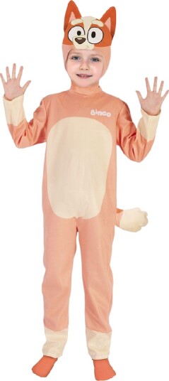 Ciao Srl. Kostymer Bingo Ciao Srl. 5-7 år (110-122) Kostymer Beige Rosa 11791.5-7-NC