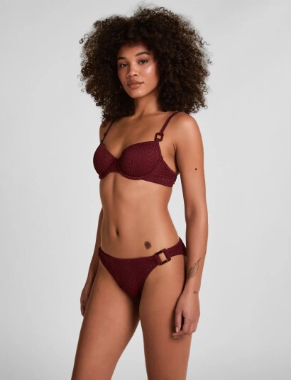 Hunkemöller Aruba Cheeky Burgundy XS