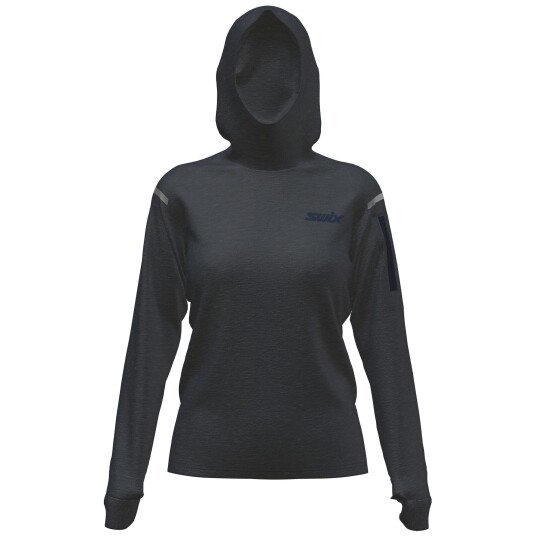 Swix Pace Midlayer Hooded W Dark navy XS Swix Pace Midlayer Hooded W Dark navy XS