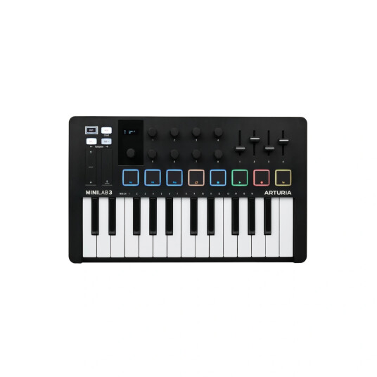 Arturia MiniLab 3 Svart Arturia MiniLab 3 Svart