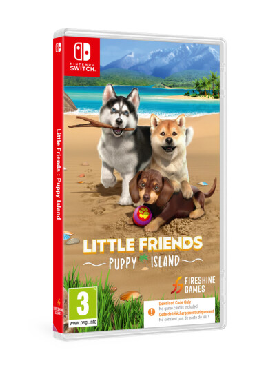 Little Friends: Puppy Island Nintendo Switch Spill Nedlastingskode i esken Little Friends: Puppy Island Nintendo Switch Spill Nedlastingskode i esken