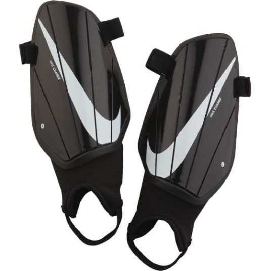 Nike Nike Charge Soccer Shin Guards Black/Black/White XL Nike Nike Charge Soccer Shin Guards Black/Black/White XL