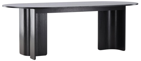 Vind Tyresö spisebord Svart 220 x 100cm Vind Tyresö spisebord Svart 220 x 100cm