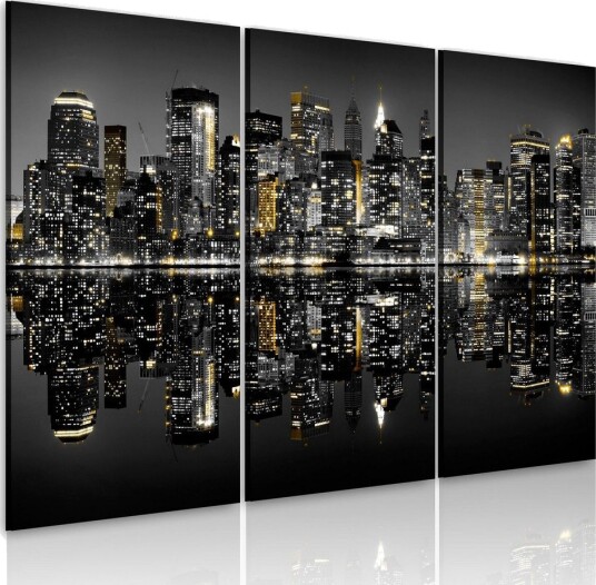 Bilde Glittering New York 120x80 Artgeist sp. z o. o.