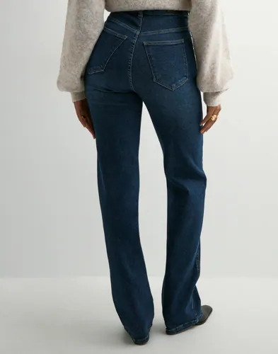 Dr Denim Blå Moxy Straight