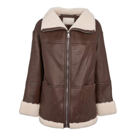 Natures Collection Karina jakke Brun / Beige XL Natures Collection Karina jakke Brun / Beige XL