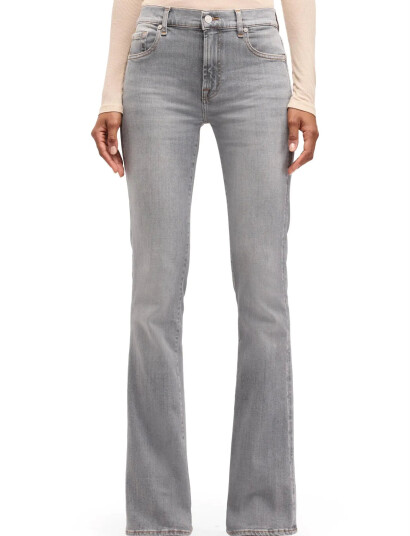 7 For All Mankind Bootcut Riverstone - Grey - 28 x 34