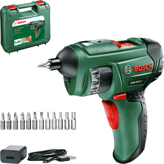 Bosch DIY PSR Select Skrutrekker med batteri og lader Maskiner Bosch DIY PSR Select Skrutrekker med batteri og lader Maskiner