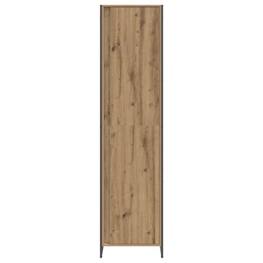Klesskap 2 pcs Kunstnerisk Eik 50 x 50 x 200 cm Konstruert tre