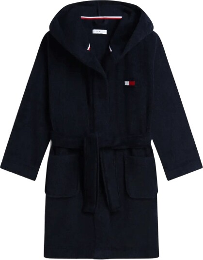 Tommy Hilfiger Heritage Bathrobe NAVY BLUE 152 164 Tommy Hilfiger Heritage Bathrobe NAVY BLUE 152 164