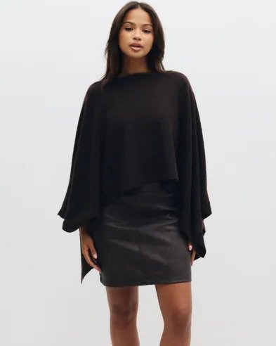 Pieces - Brun - Pcariana Hw Pu Skirt Wb