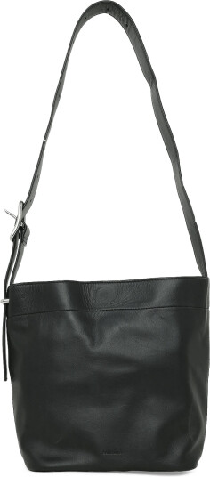 SANDQVIST Leather Shopper Bag Mini - Black - ONE SIZE