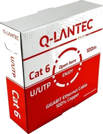 U/Utp 10 Gb/S Opptil 55 M Cat.6 Grå 100 M