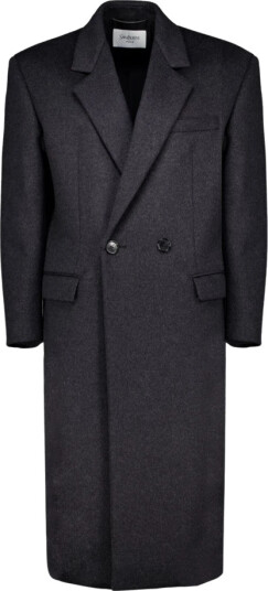Saint Laurent Herre Frakker Grå L, Saint Laurent Herre Frakker Grå L,