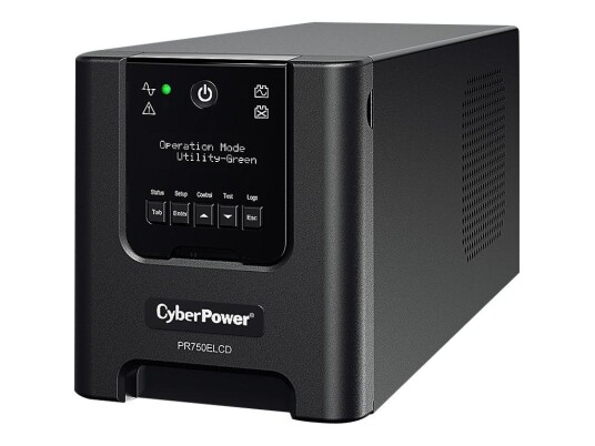 CyberPower Professional Tower Series PR750ELCDGR - UPS - 675 watt - 750 VA