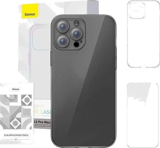 Baseus Crystal Clear For iPhone 12 Pro Max - Transparent