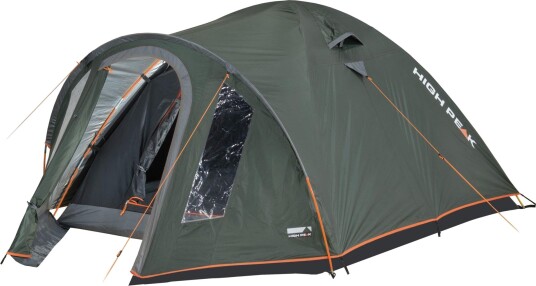 High Peak telt Nevada 4.1 kuppeltelt 4 personer vanntett 3000 mm Grå?nn