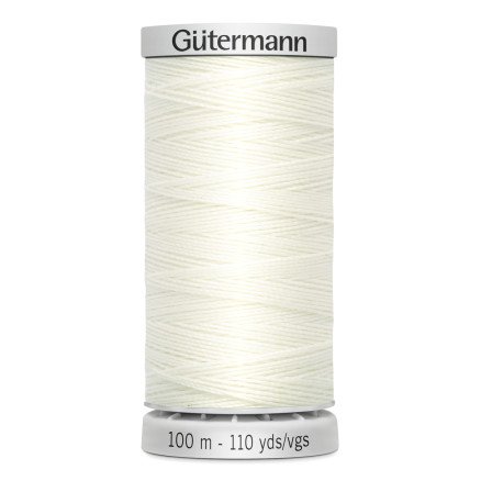 Gütermann Sytråd Ekstra Sterk 111 Off White 100m