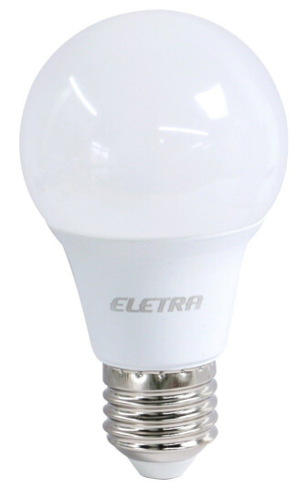 Eletra LED-pære E27 A60 8.5W 2-pakning