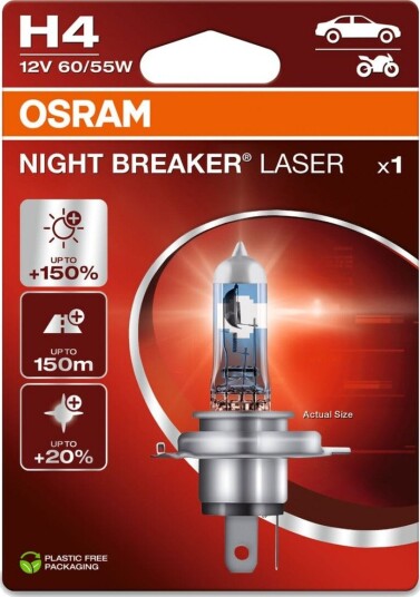 OSRAM 64193NL-1BL Lyspære, fjernlys