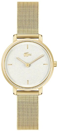 Lacoste Dameklokke 2001322 Suzanne Sølvfarget/Gulltonet stål Ø28 mm Lacoste Dameklokke 2001322 Suzanne Sølvfarget/Gulltonet stål Ø28 mm