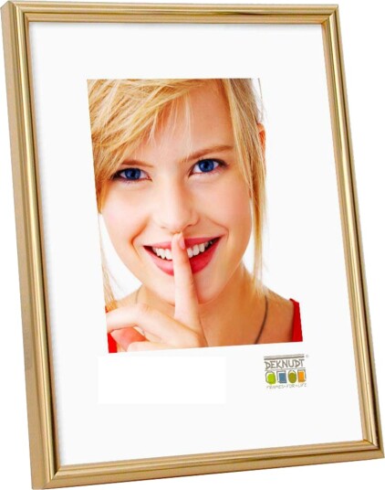 Deknudt S011A4 Fotoramme 20x30cm gull resin