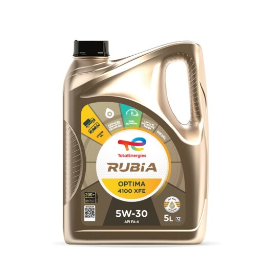 Motorolje TOTAL RUBIA OPTIMA 4100 XFE 5W30 5L Motorolje TOTAL RUBIA OPTIMA 4100 XFE 5W30 5L