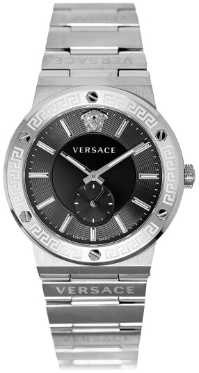 Versace Herreklokke VEVI00720 Greca Sort/Stål Ø41 mm