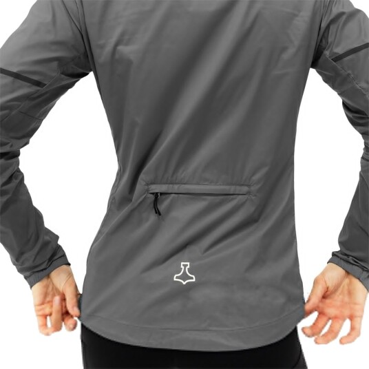 liiteGuard Aero-Tech Windbreaker Løpejakke Dame Grå L liiteGuard Aero-Tech Windbreaker Løpejakke Dame Grå L