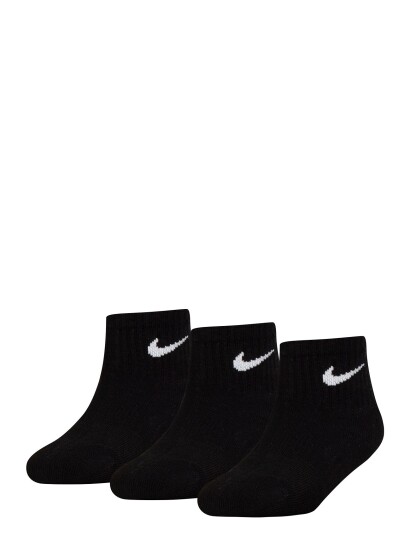 Nike Nike Dri-Fit Ankle Socks (3-Pack) Black 27-35