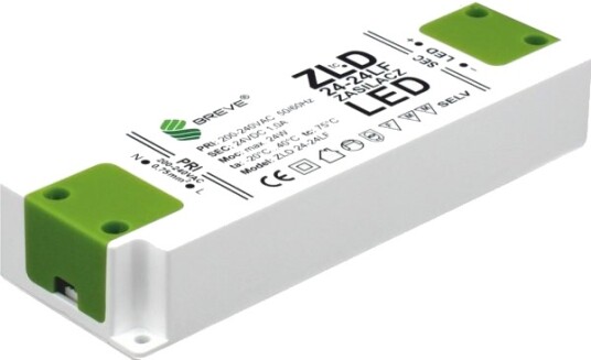 Breve Led Driver 24V Dc 24W Zld 24 24Lf 1,0A 19724 9016