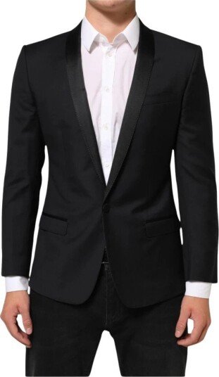 Dolce & Gabbana Herre Jakker Svart M, Dolce & Gabbana Herre Jakker Svart M,